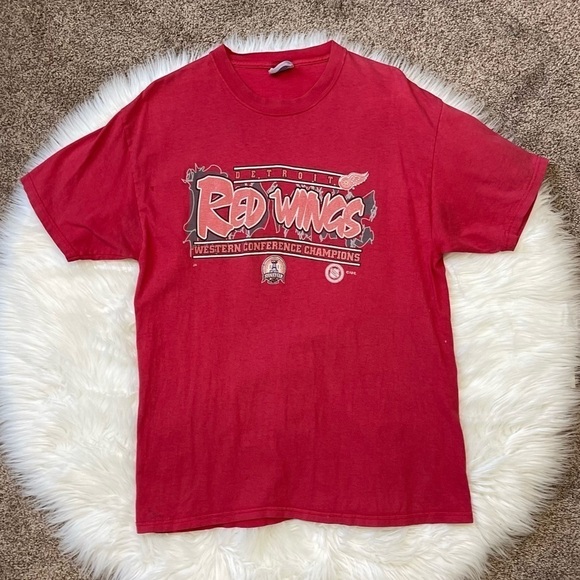 Vintage Detroit Red Wings Western Conference Champions NHL - Picture 1 of 7